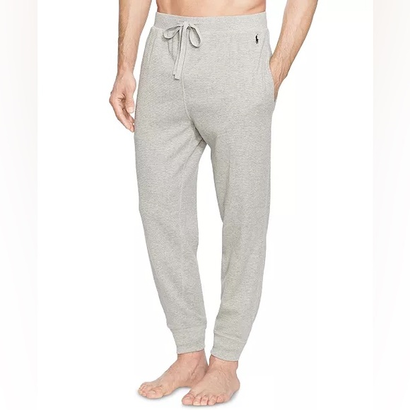 Polo Ralph Lauren Men’s Heather Grey Lounge Joggers Size Large NWT - Picture 2 of 4